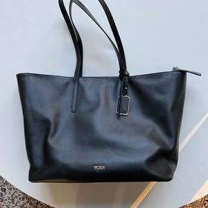 Tumi Leather Business Tote